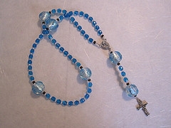 murano glass bead rosaries